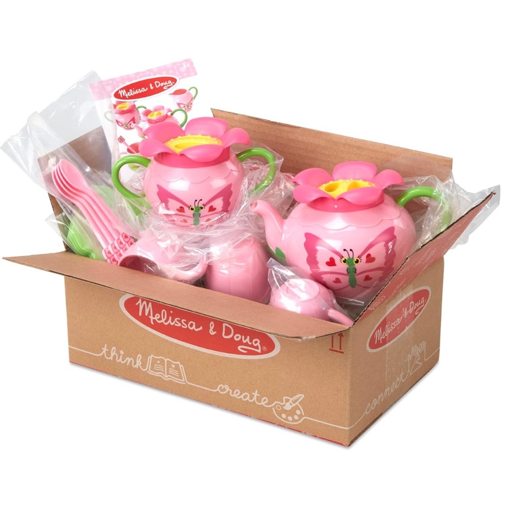 Melissa & Doug Bella Butterfly Tea Set - Picture 3 of 10